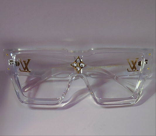 Clear LV Sunglasses