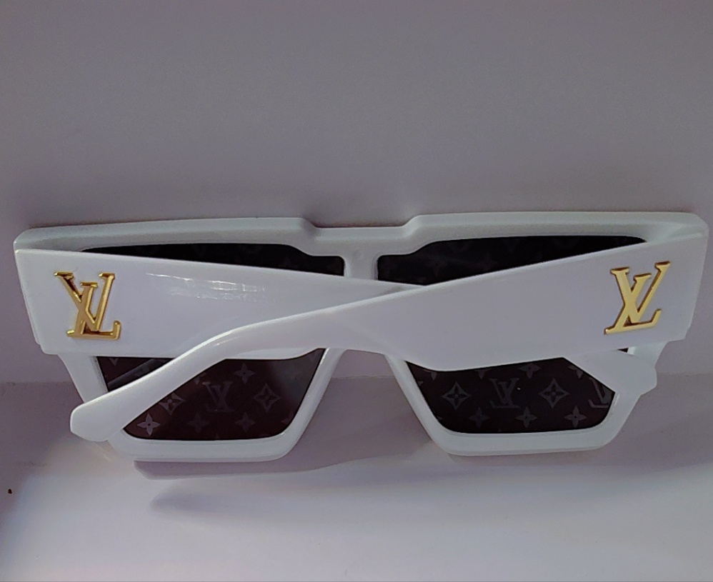 White LV Sunglasses