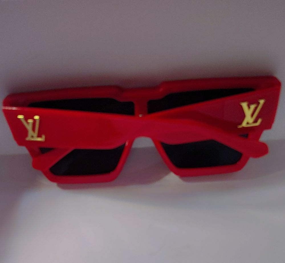 Red LV Sunglasses