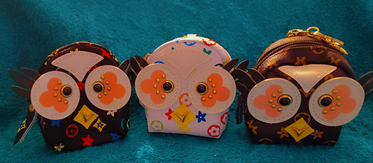 Owl LV Coin Purses