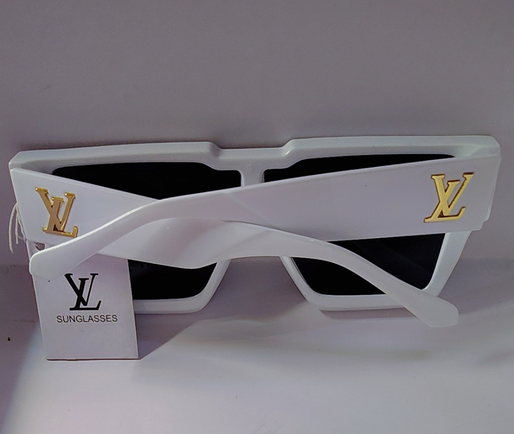 White LV Sunglasses