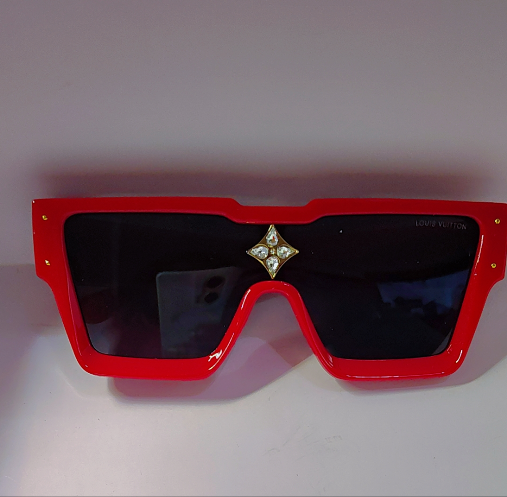 Red LV Sunglasses