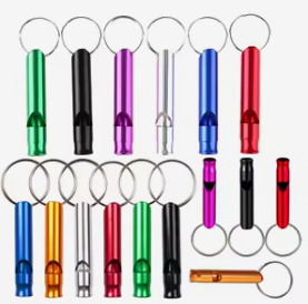 Self Defense Whistle Keychain