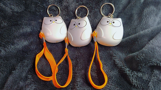 Owl Alarm Keychain